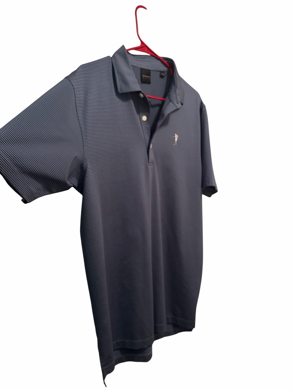 Dunning Golf Striped Polo Shirt. Size Medium. Good condition